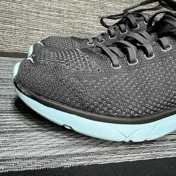 Hoka One One Womens Hupana 2 Black Blue Running Shoes Sneakers Size 7.5 - Picture 3 of 16